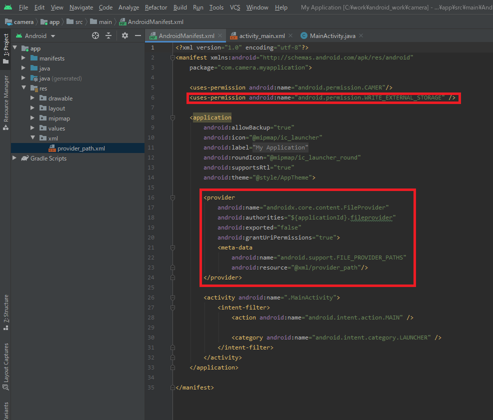 Androidアプリ開発 カメラアプリ編3 株式会社 Mountain Gorilla